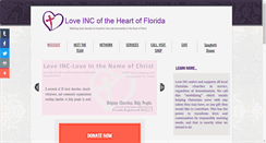 Desktop Screenshot of loveincheartofflorida.org